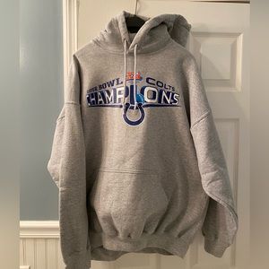 Gildan Activewear 2XL Indianapolis Colts Super Bowl XLI Champions Hoodie